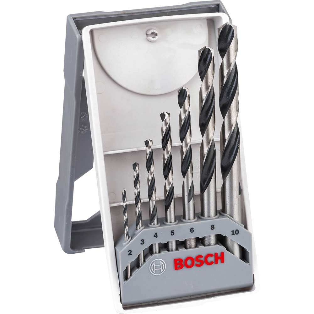 Bosch 7 Piece PointTeq HSS Drill Bit Set