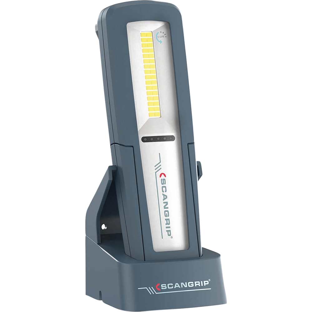 Uniform Rechargeable Work Light and Charging Base